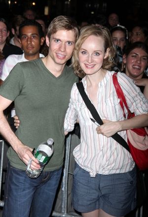 Hunter Ryan Herdlicka and Erin Davie @ BroadwayWorld Hunter Ryan Herdlicka and Erin Davie Photo