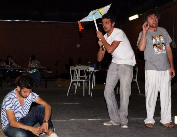 Borja Voces, Ãngel MuÃ±iz y Diego FalcÃ³n Photo