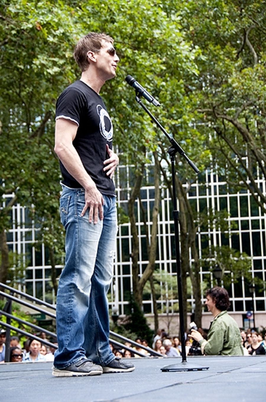 Photo Coverage: MEMPHIS, ELLIOT, PACIFIC and More Play Broadway in Bryant Park, July 15 Image