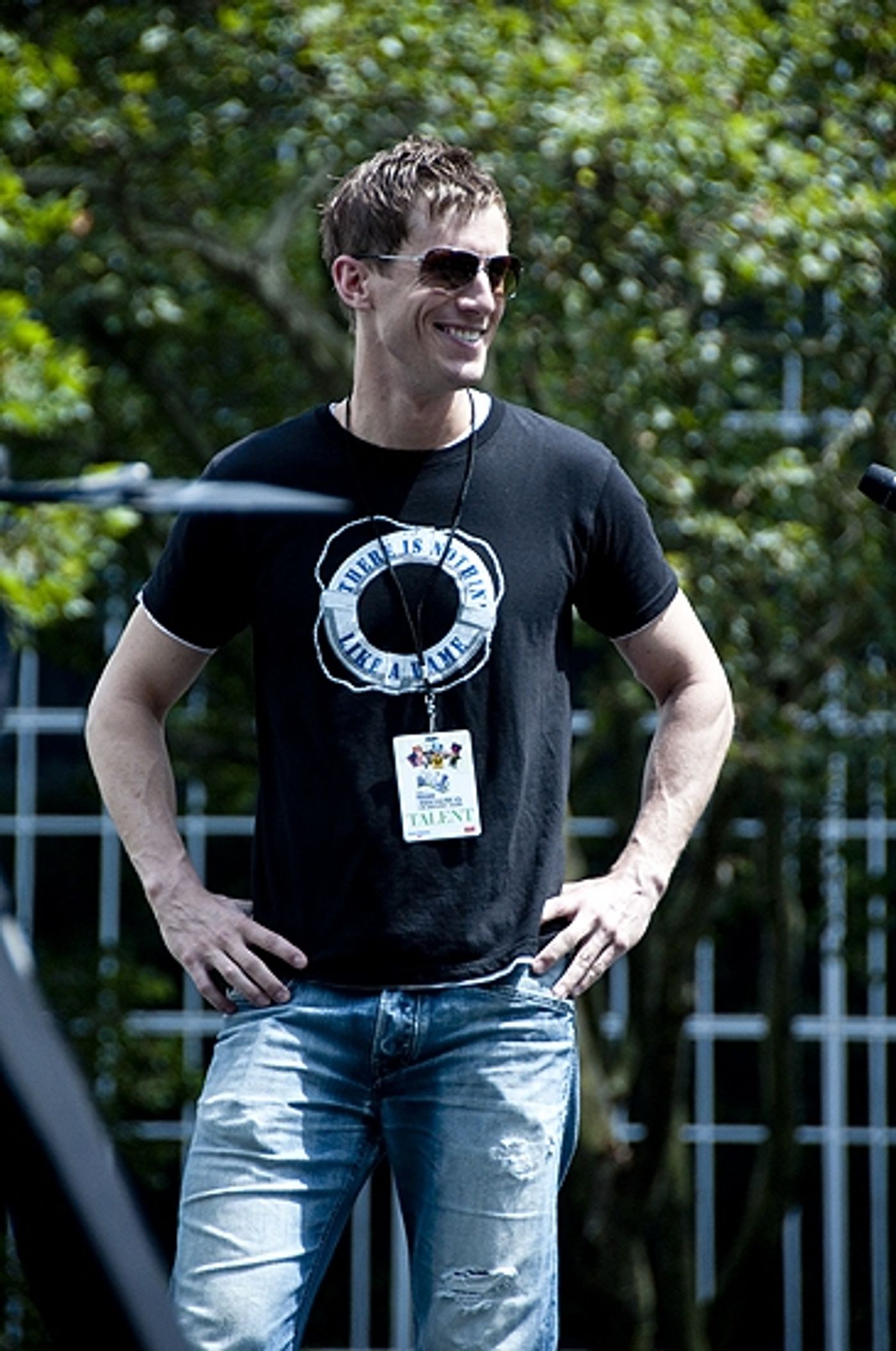 Photo Coverage: MEMPHIS, ELLIOT, PACIFIC and More Play Broadway in Bryant Park, July 15 Photo Coverage: MEMPHIS, ELLIOT, PACIFIC and More Play Broadway in Bryant Park, July 15 Image