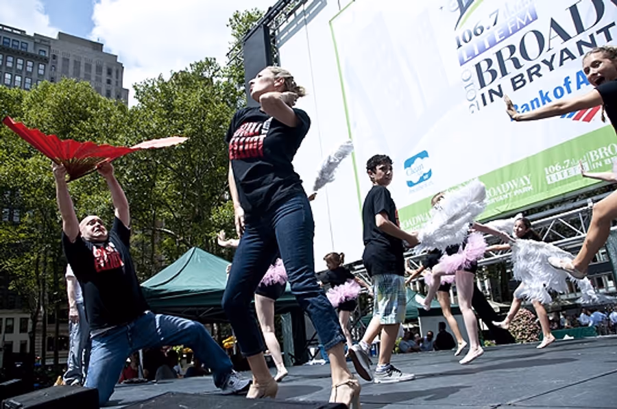 Photo Coverage: MEMPHIS, ELLIOT, PACIFIC and More Play Broadway in Bryant Park, July 15 Image