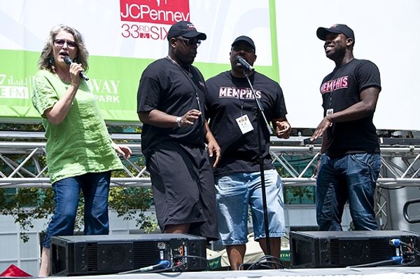 Cass Morgan, J. Bernard Calloway, James Monroe Iglehart & Rhett George (Memphis) Photo