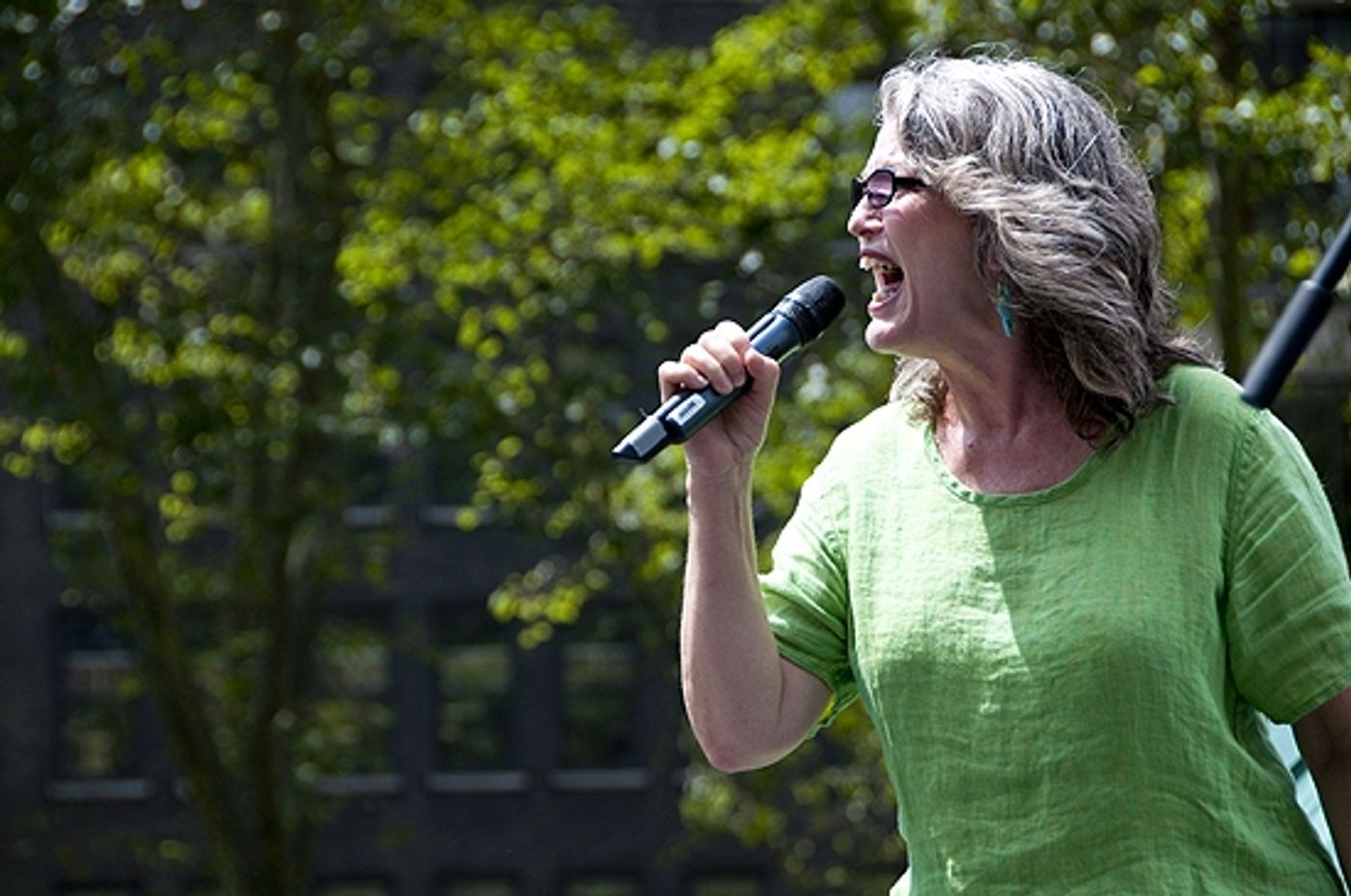 Photo Coverage: MEMPHIS, ELLIOT, PACIFIC and More Play Broadway in Bryant Park, July 15 Photo Coverage: MEMPHIS, ELLIOT, PACIFIC and More Play Broadway in Bryant Park, July 15 Image