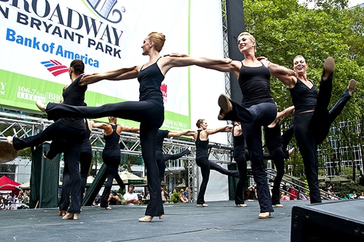 Photo Coverage: MEMPHIS, ELLIOT, PACIFIC and More Play Broadway in Bryant Park, July 15 Photo Coverage: MEMPHIS, ELLIOT, PACIFIC and More Play Broadway in Bryant Park, July 15 Image