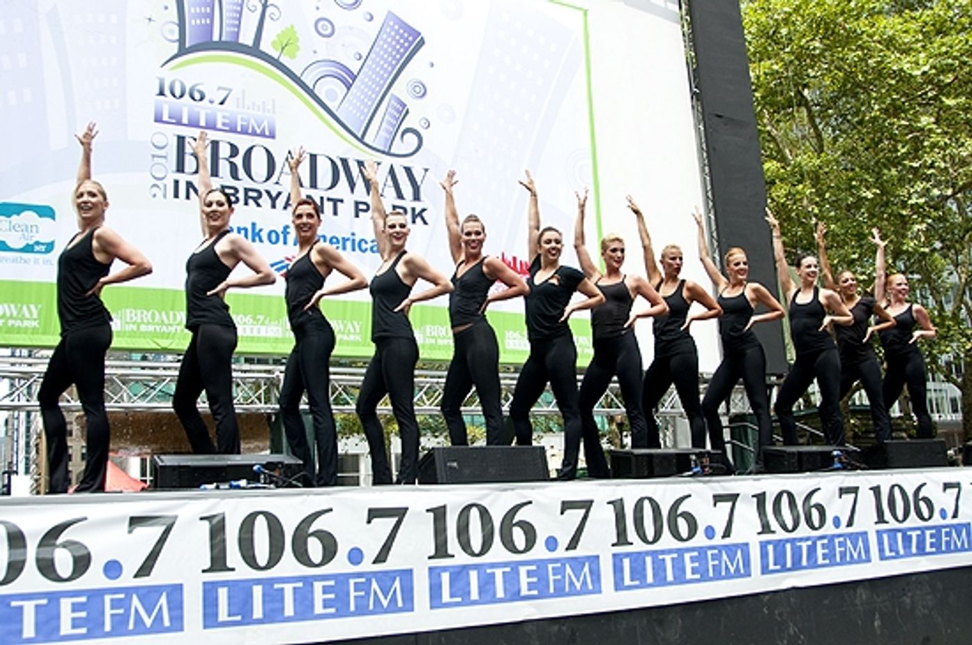 Photo Coverage: MEMPHIS, ELLIOT, PACIFIC and More Play Broadway in Bryant Park, July 15 Photo Coverage: MEMPHIS, ELLIOT, PACIFIC and More Play Broadway in Bryant Park, July 15 Image