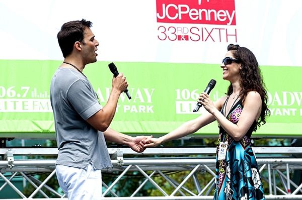 Ryan Silverman & Marni Raab (Phantom of the Opera) Photo