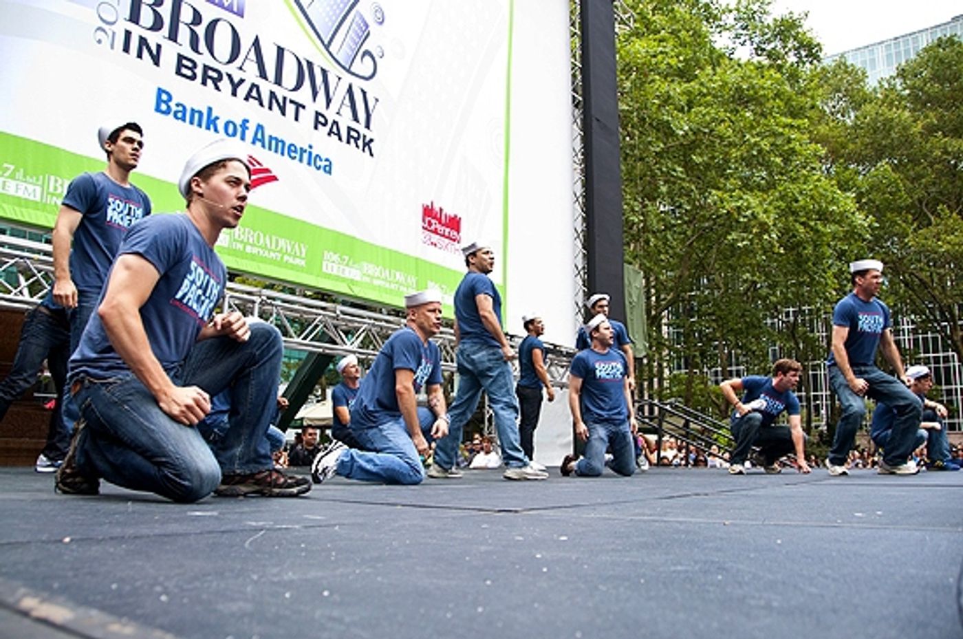 Photo Coverage: MEMPHIS, ELLIOT, PACIFIC and More Play Broadway in Bryant Park, July 15 Photo Coverage: MEMPHIS, ELLIOT, PACIFIC and More Play Broadway in Bryant Park, July 15 Image