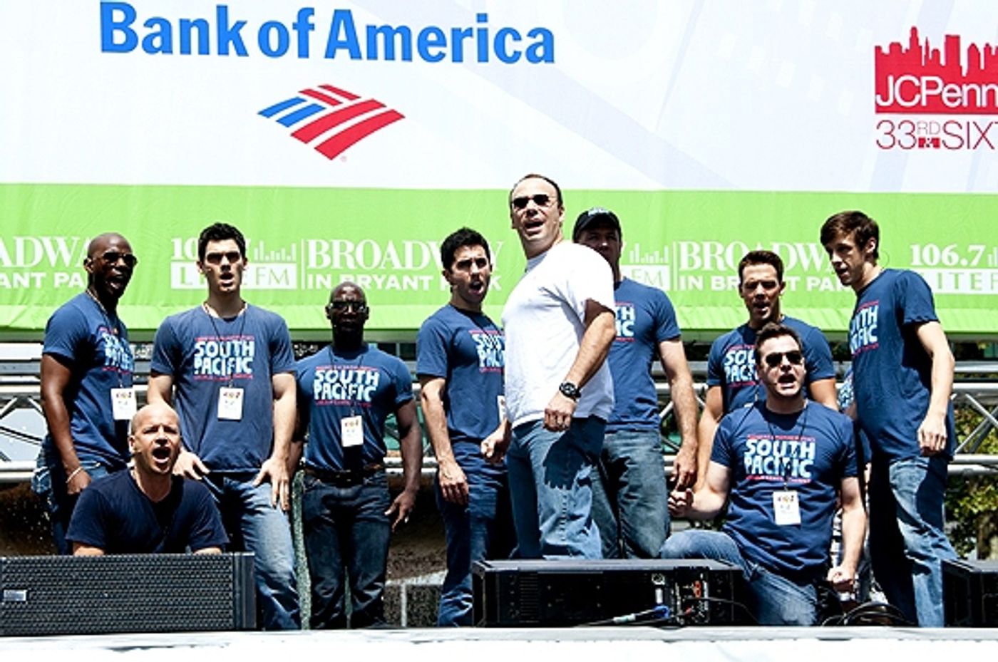 Photo Coverage: MEMPHIS, ELLIOT, PACIFIC and More Play Broadway in Bryant Park, July 15 Photo Coverage: MEMPHIS, ELLIOT, PACIFIC and More Play Broadway in Bryant Park, July 15 Image