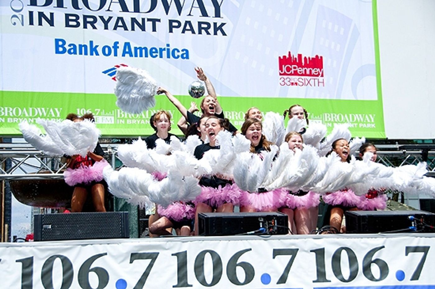 Photo Coverage: MEMPHIS, ELLIOT, PACIFIC and More Play Broadway in Bryant Park, July 15 Photo Coverage: MEMPHIS, ELLIOT, PACIFIC and More Play Broadway in Bryant Park, July 15 Image