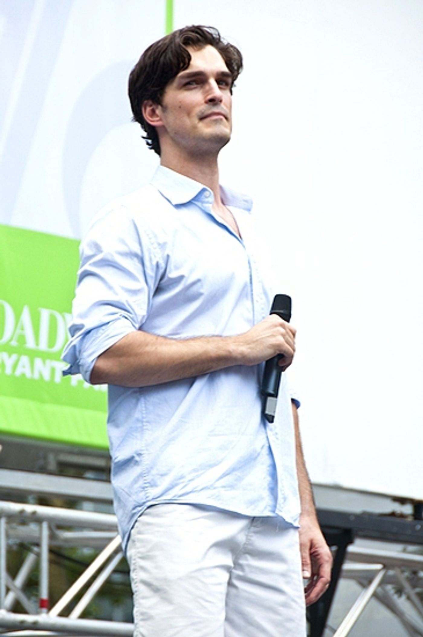 Photo Coverage: MEMPHIS, ELLIOT, PACIFIC and More Play Broadway in Bryant Park, July 15 Photo Coverage: MEMPHIS, ELLIOT, PACIFIC and More Play Broadway in Bryant Park, July 15 Image