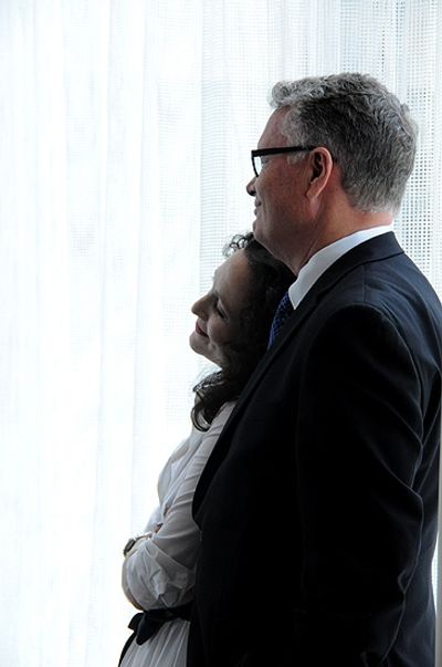Bebe Neuwirth and Christopher Calkins Photo