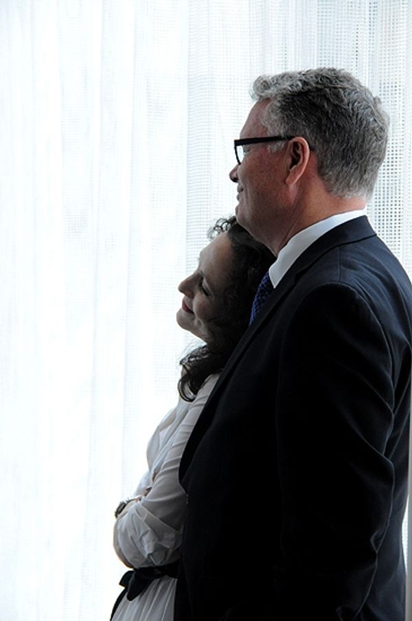 Bebe Neuwirth and Christopher Calkins Photo