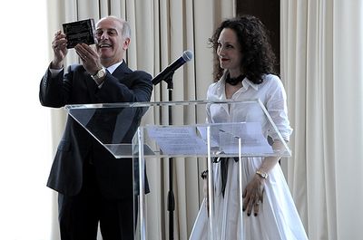 Joe Benincasa & Bebe Neuwirth Photo
