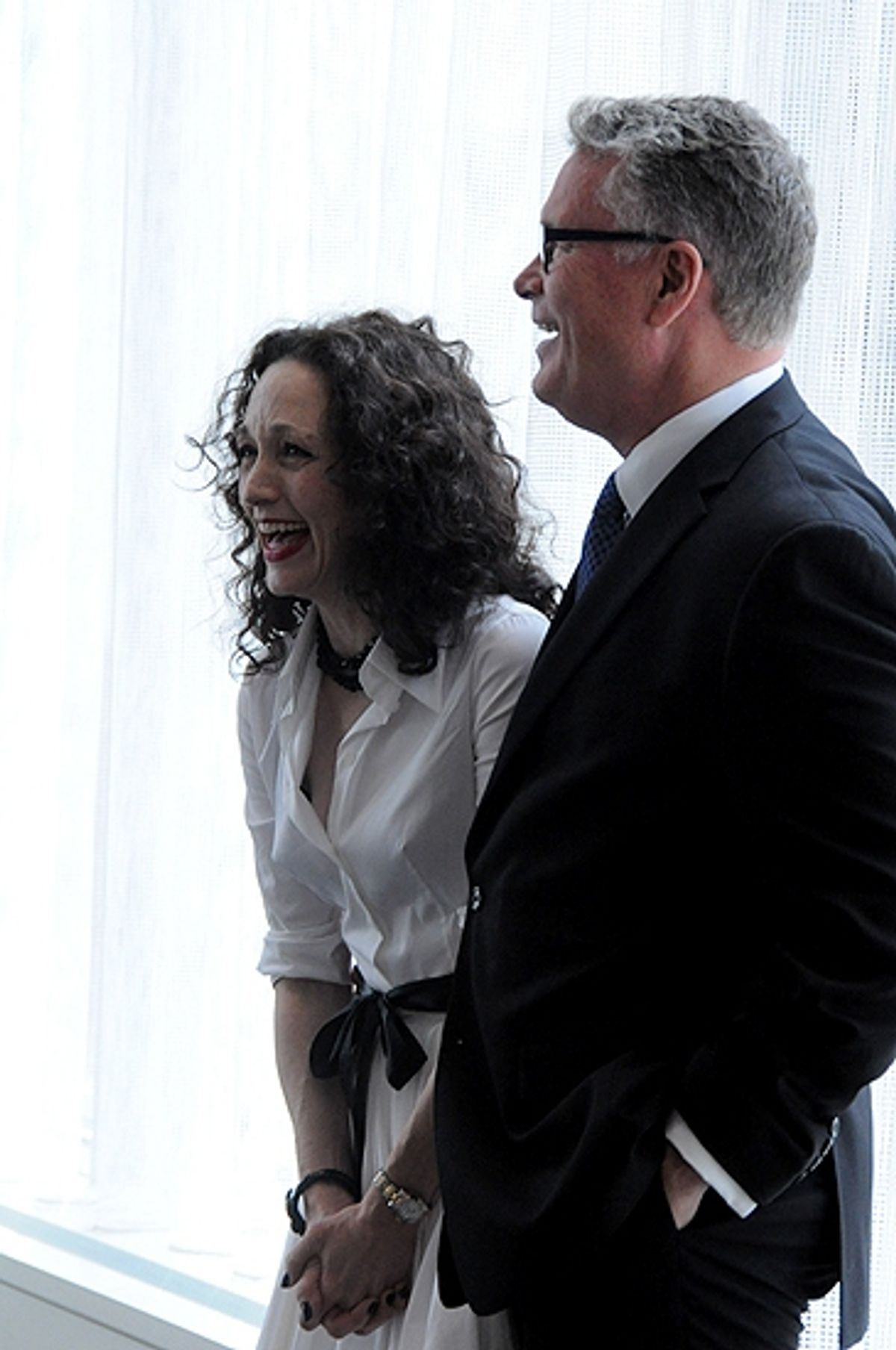Bebe Neuwirth and Christopher Calkins at 