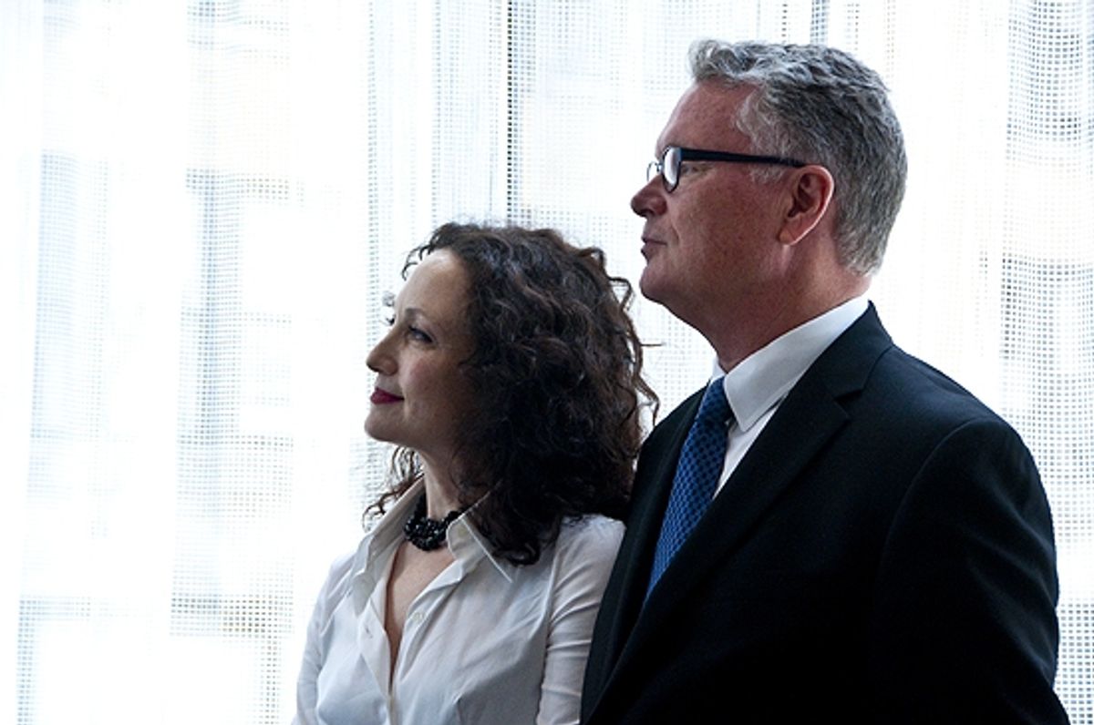 Bebe Neuwirth and Christopher Calkins at 