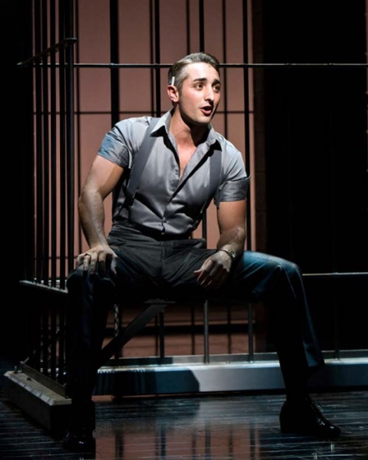 Eric Schneider (as Robbo Ortona) at 