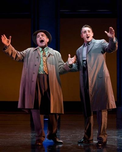 Adam Heller (as Lieutenant Nottingham) and Eric Schneider (as Robbo Ortana)  Photo
