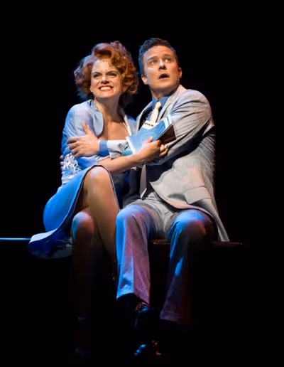 Amy Spanger (as Alana O'Dell) and Will Chase (as Little John Dante) Photo