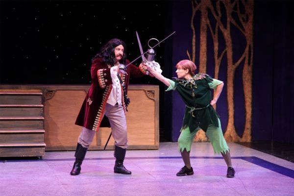 Peter Pan (Christine DiTota) and cast of Peter Pan Photo