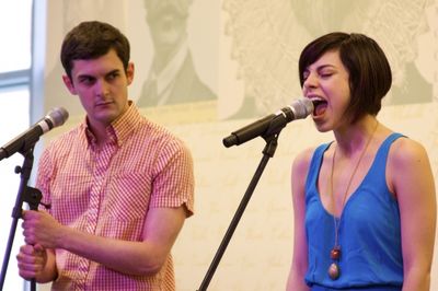Wesley Taylor and Krysta Rodriguez Photo