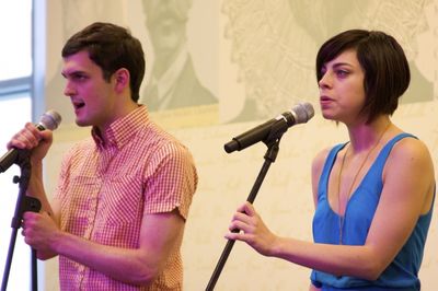 Wesley Taylor and Krysta Rodriguez Photo