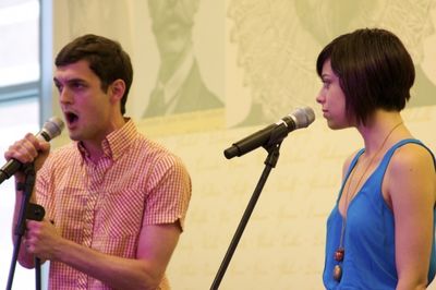 Wesley Taylor and Krysta Rodriguez Photo