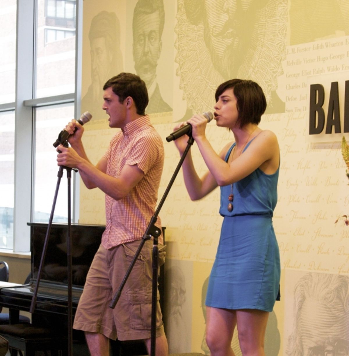 Wesley Taylor and Krysta Rodriguez at 