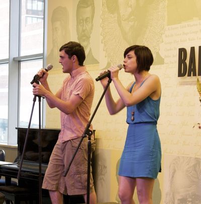 Wesley Taylor and Krysta Rodriguez Photo