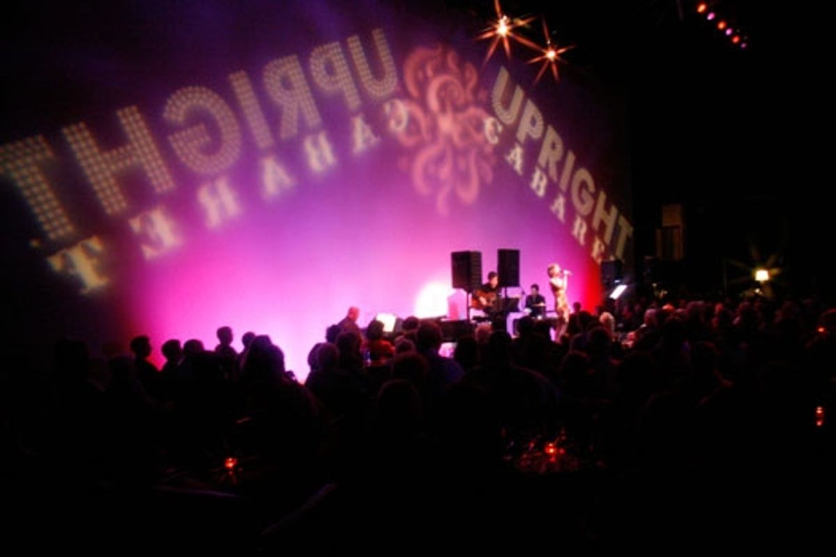 Jill Burke performs at Upright Cabaret/La Mirada Theatre at 