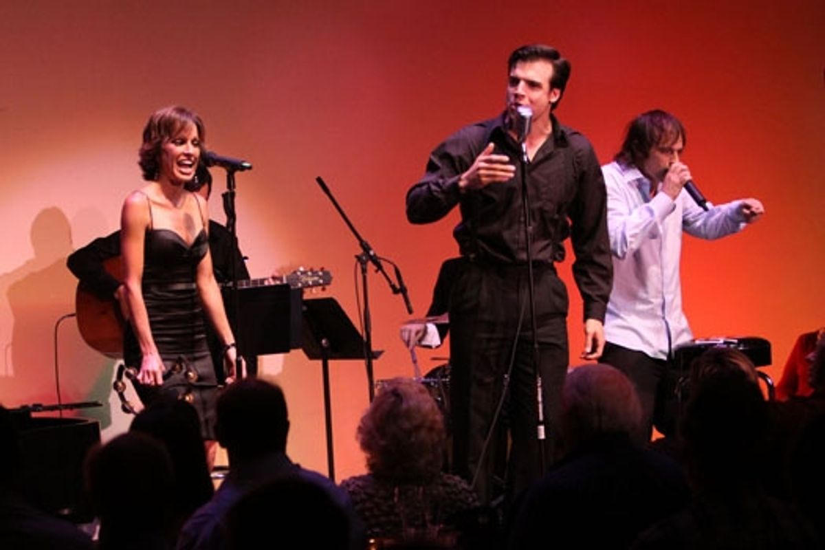 Jill Burke, Doug Carpenter and Jason Paige perform at Upright Cabaret/La Mirada Theatre at 