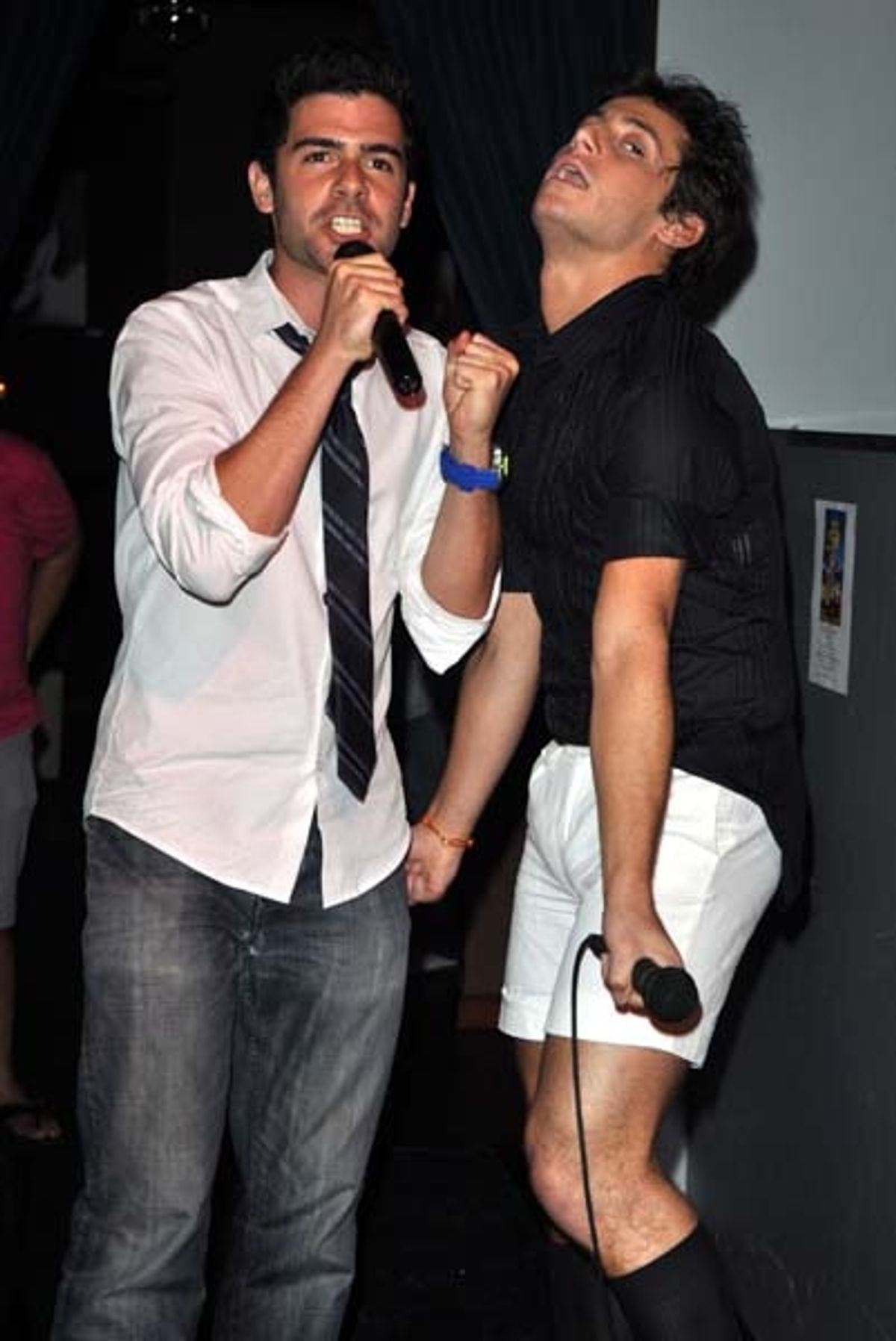 Adam Kantor and Frankie Grande at 