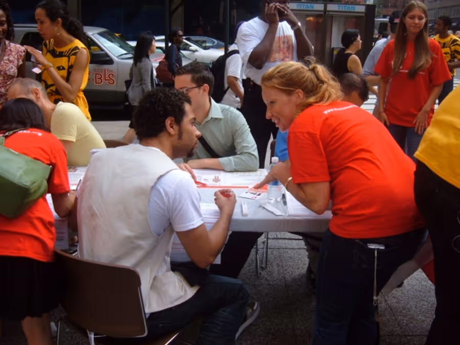 Photo Flash: Corbin Bleu Gets Swabbed For DKMS Image