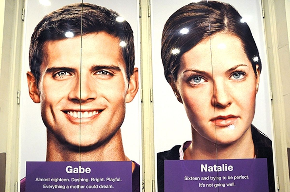 Kyle Dean Massey & Meghann Fahy at 