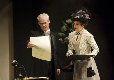 Patrick Galligan and Krista Colosimo in The Doctor's Dilemma Photo