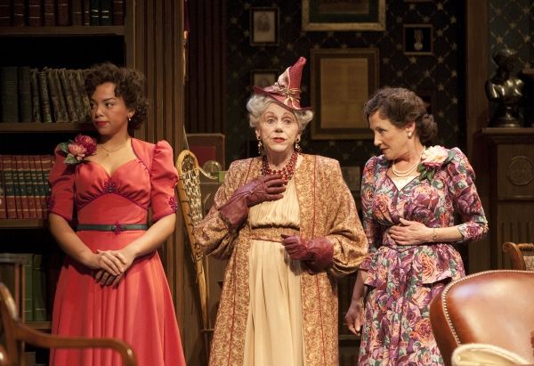 Zarrin Darnell-Martin,  Jennifer Phipps  and Mary Haney in Simmons in Harvey Photo