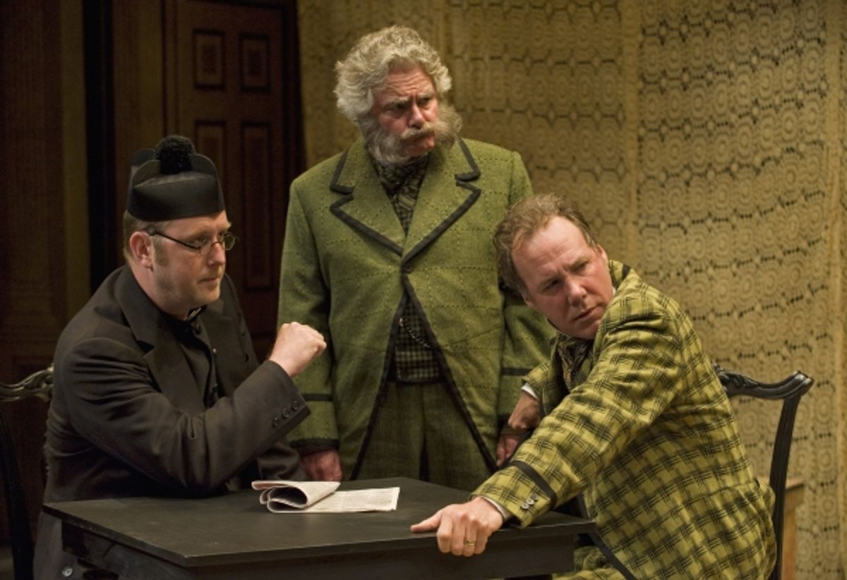 Thom Marriott, Guy Bannerman, and Patrick McManus in John Bull's Other Island at 