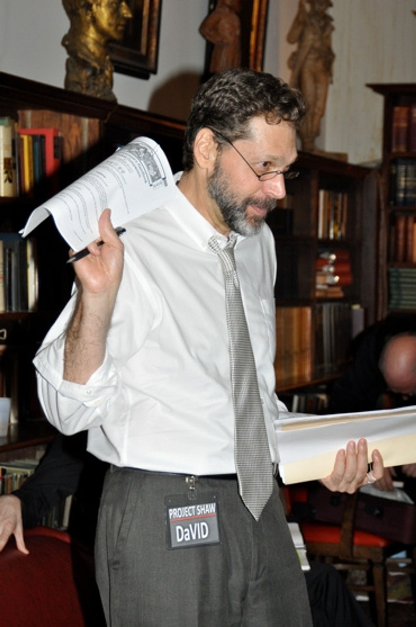 Photo Coverage: Cerveris, Houdyshell et al. Lead Project Shaw's MAN AND SUPERMAN  Image