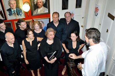 A.J. Shively, Michael Cerveris, Arnie Burton, Elena Shaddow, Charlotte Moore, Jayne H Photo