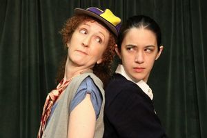 Suzanne Hayes and Rachael Hip-Flores @ BroadwayWorld Suzanne Hayes and Rachael Hip-Flores Photo