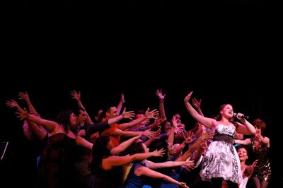 Jessica Wagner and The cast of Broadway's Rising Stars Photo