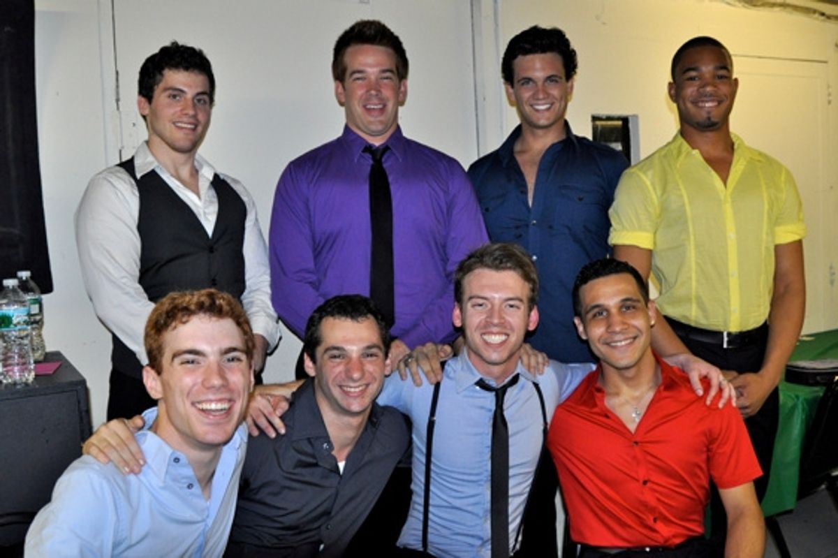 Matt Steele, Jeff Raab, Brad Giovanine, Frank Francisco, James Erickson, Jacob Smith, Stephen Lukas and Paris Nix at 