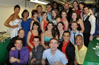 The Entire Cast of tonight's show with Scott Siegal and Scott Coulter Photo