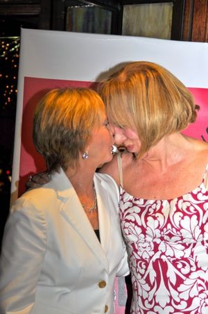 Florence Henderson and Dr. Joy Browne Photo