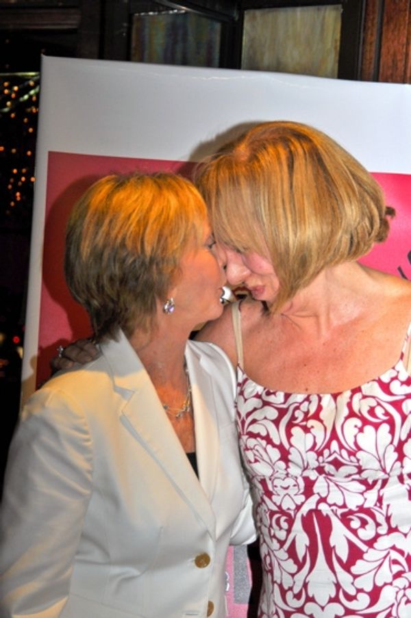 Florence Henderson and Dr. Joy Browne Photo