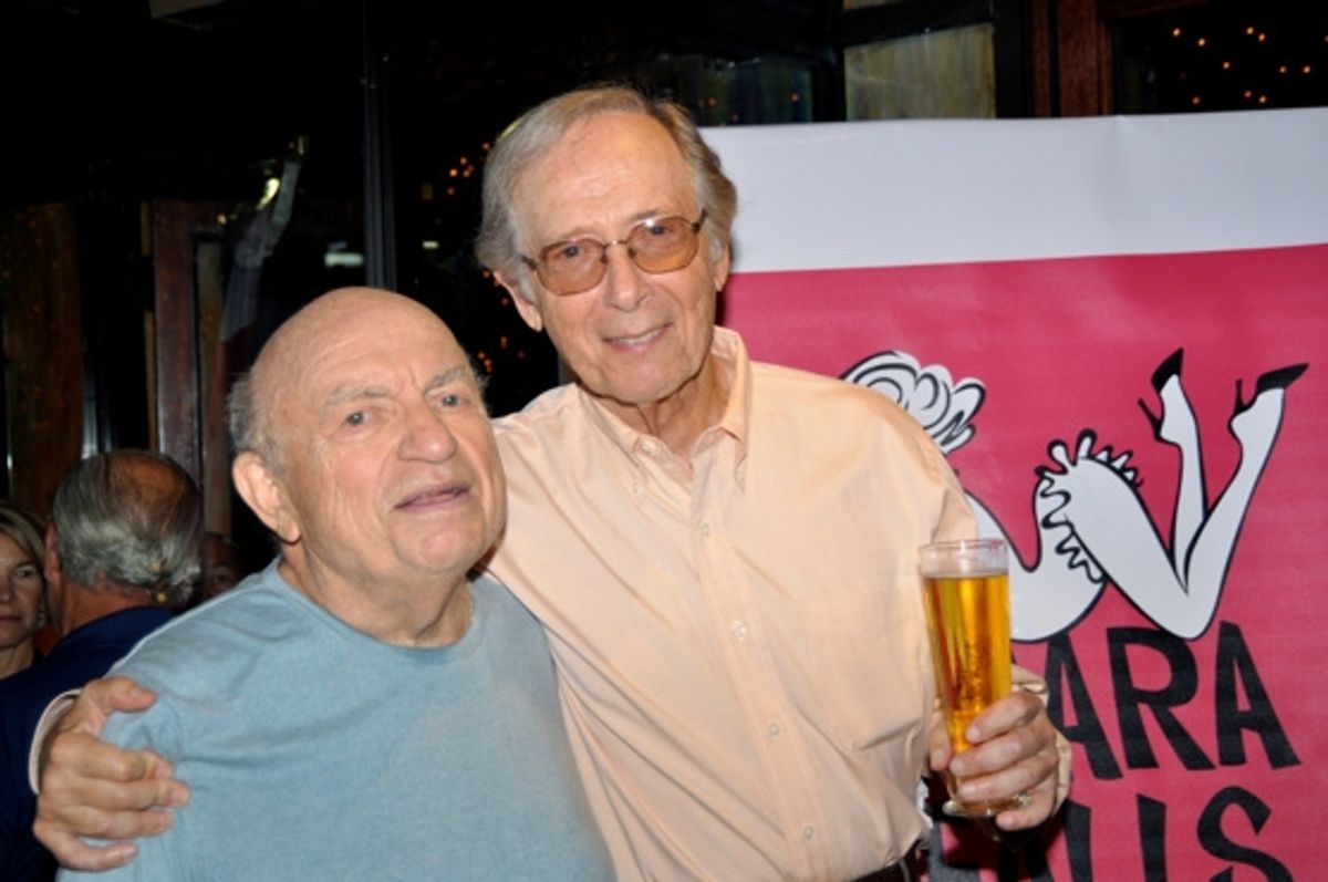 Lou Cutell and Bernie Kopell at 