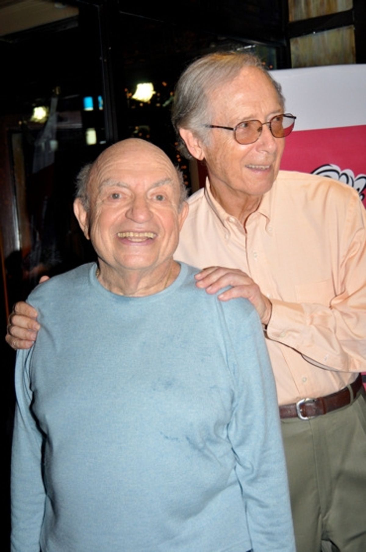 Lou Cutell and Bernie Kopell at 
