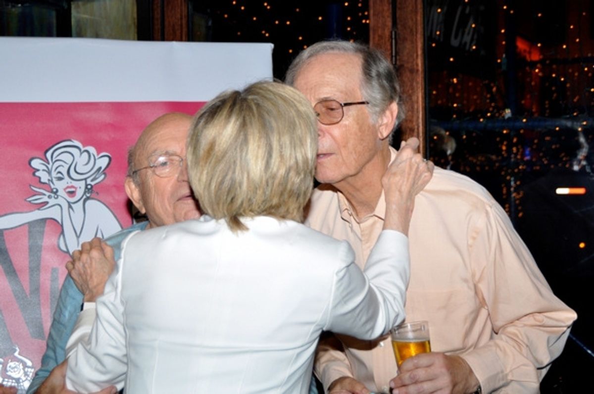 Florence Henderson, Lou Cutell and Bernie Kopell at 