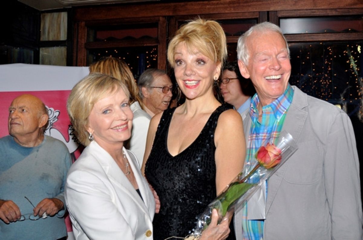 Florence Henderson, Teresa Ganzel and Don Crichton at 