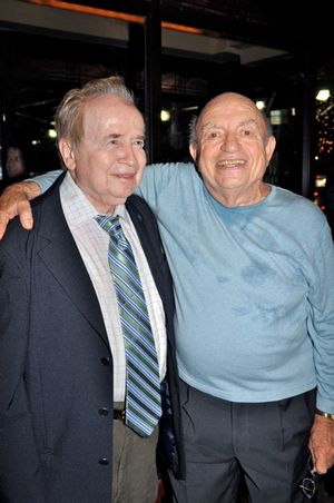 Joe Franklin and Lou Cutell Photo