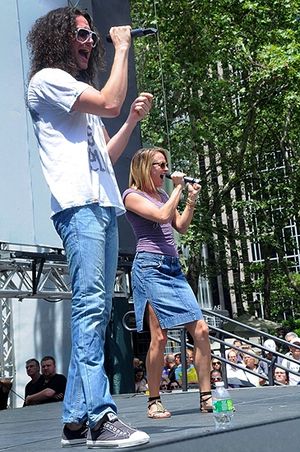 Constantine Maroulis & Emily Padgett (Rock Of Ages) Photo